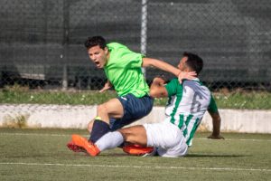Il fallo da rigore di Quazzoli