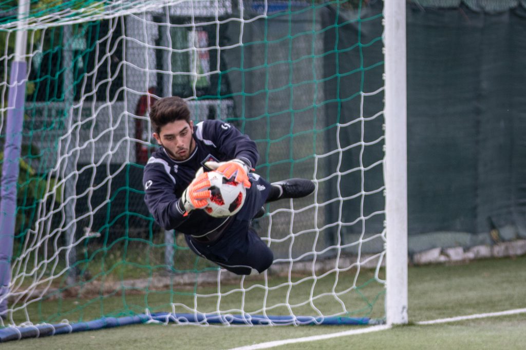 Vincenzo Salvo in allenamento
