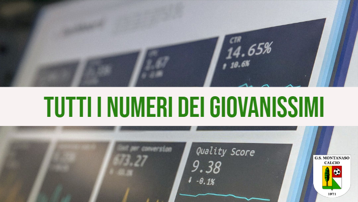 Tutti i numeri dei Giovanissimi