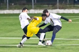 Ibou Mbaye prepara il primo gol con la Vizzolese