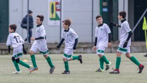 Simone festeggia dopo il gol del 3-2