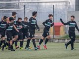 Il Montanaso festeggia il secondo gol di Amoruso