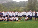 La squadra in ritiro