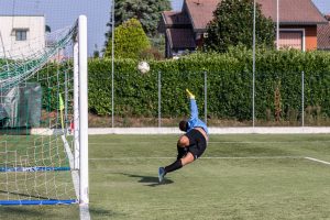 Il gol di Garati contro la Settalese