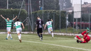 Il gol di Panepinto contro l'Offanengo
