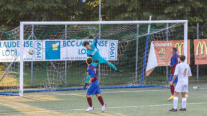 Il gol dell'1-0 di Massasogni