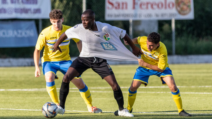 Prima squadra: la prima settimana di preparazione termina con l’allenamento congiunto col Tribiano