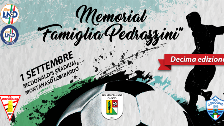 Memorial “Famiglia Pedrazzini”: e sono dieci